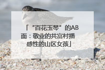 “百花玉琴”的AB面：敬业的共富村播 感性的山区女孩