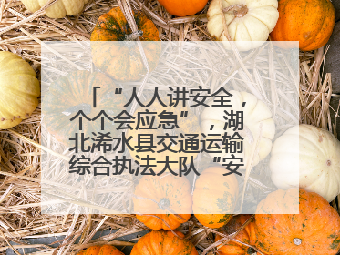 “人人讲安全，个个会应急”，湖北浠水县交通运输综合执法大队“安全生产月”主题活动取得成效