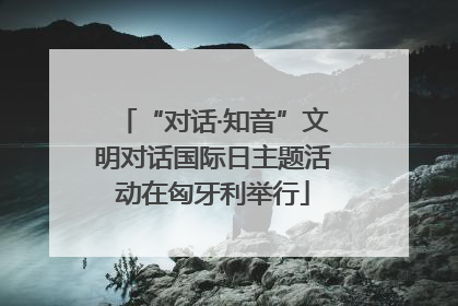 “对话·知音”文明对话国际日主题活动在匈牙利举行