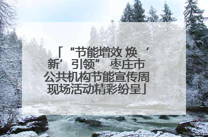 “节能增效 焕‘新’引领” 枣庄市公共机构节能宣传周现场活动精彩纷呈
