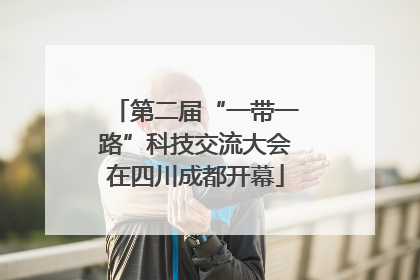 第二届“一带一路”科技交流大会在四川成都开幕
