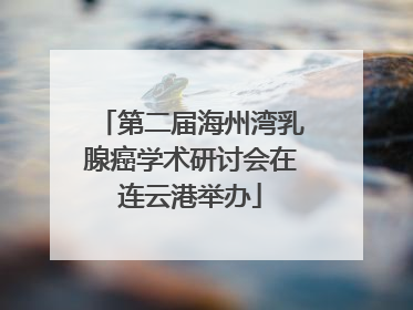 第二届海州湾乳腺癌学术研讨会在连云港举办