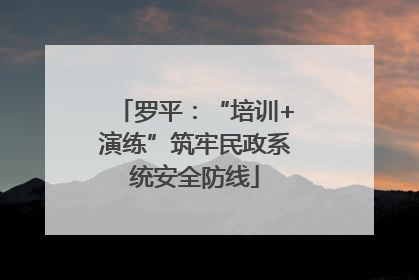 罗平：“培训+演练”筑牢民政系统安全防线