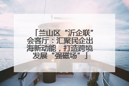 兰山区“沂企联”会客厅：汇聚民企出海新动能，打造跨境发展“强磁场”