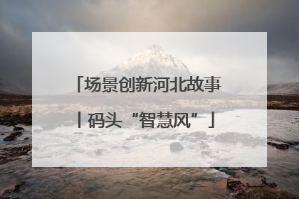 场景创新河北故事丨码头“智慧风”