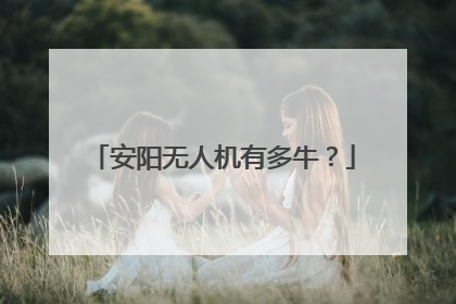 安阳无人机有多牛？