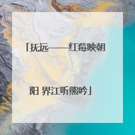 抚远——红莓映朝阳 界江听熊吟