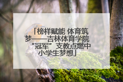 榜样赋能 体育筑梦——吉林体育学院“冠军”支教点燃中小学生梦想