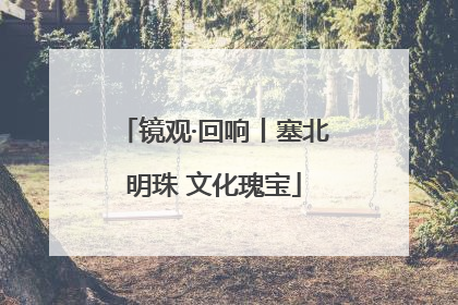 镜观·回响丨塞北明珠 文化瑰宝