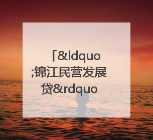 “锦江民营发展贷”落地两月授信1.7亿元，惠及118家民企