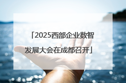 2025西部企业数智发展大会在成都召开
