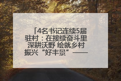 4名书记连续5届驻村：在接续奋斗里深耕沃野 绘就乡村振兴“好丰景”——浦发银行南京分行助力脱贫攻坚、帮促乡村振兴记事（二）