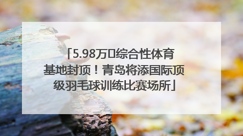 5.98万㎡综合性体育基地封顶！青岛将添国际顶级羽毛球训练比赛场所